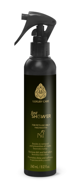 Hydra Luxury Care Fast Shower/ Спрей для очищения шерсти без смывания 240мл