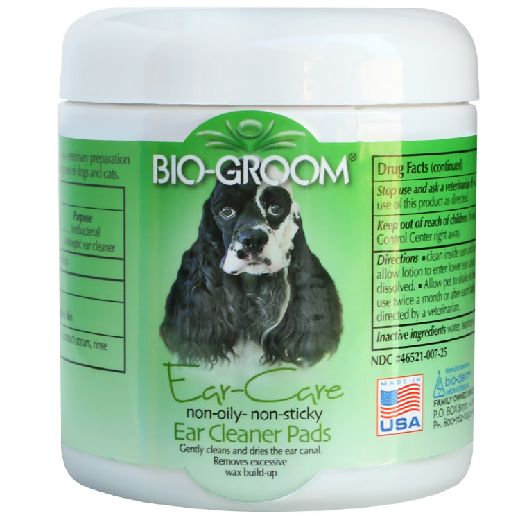 Bio-Groom Ear Care Pads/ Очищающие салфетки для ушей купить