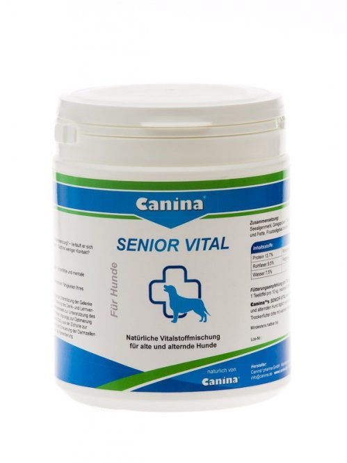 Canina Senior Vital/ Сеньор Виталь для пожилых собак и снижения веса 250 г