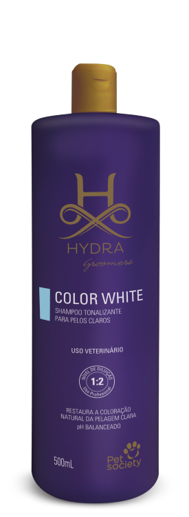 Hydra Color White Shampoo / Тонирующий шампунь для светлой шерсти