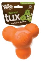 Zogoflex игрушка для собак Tux L 15,25 см под лакомства оранжевый