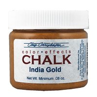 Chris Christensen India Gold Chalk/Золотая Индия, пудра в мини-банке