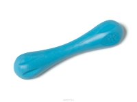 Zogoflex игрушка для собак гантеля Hurley XS 11,5 см голубая