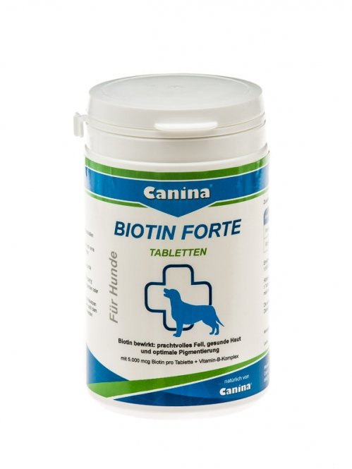 Canina Biotin Forte/ Биотин Форте для восстановления и активации роста шерсти 30 таблеток