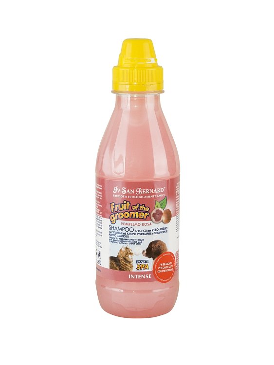 Iv San Bernard Pink Grapefruit Шампунь д/шерсти средней длины Розовый грейпфрут с витаминами  