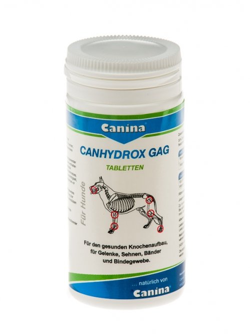 Canina Petvital Canhydrox GAG Forte/ ГАГ Форте пищевая добавка для собак и кошек для скелета, суставов и связок 60 таблеток