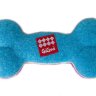 GiGwi Игрушка для собак Кость из теннисного фетра с пищалкой малая 11 см купить